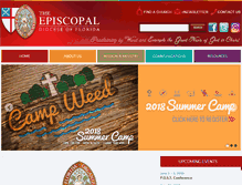 Tablet Screenshot of diocesefl.org